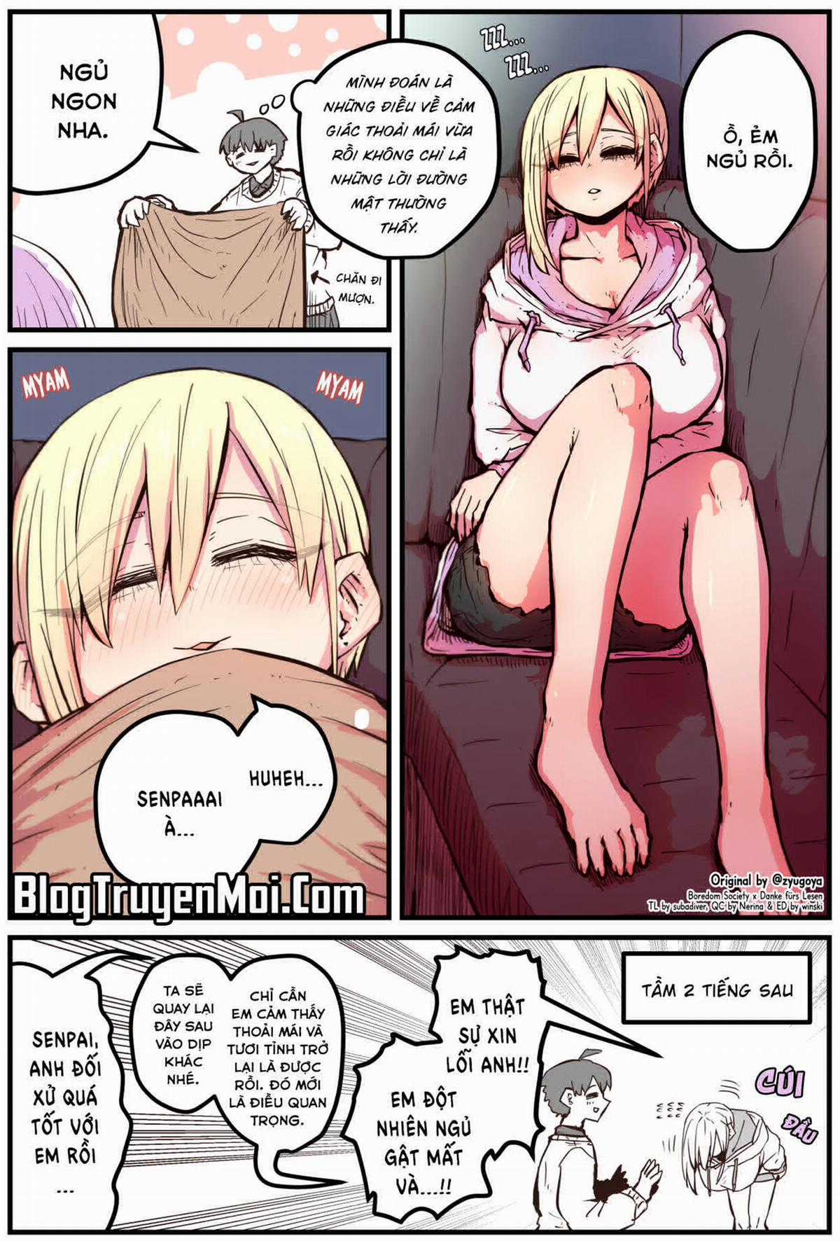 Khi Kouhai thay đổi từ người hướng nội thành người nổi tiếng Chapter 3 trang 4