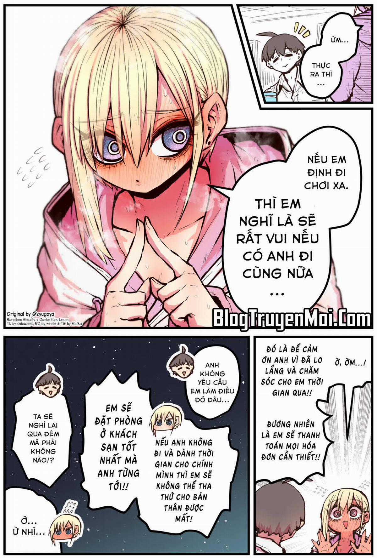 Khi Kouhai thay đổi từ người hướng nội thành người nổi tiếng Chapter 6 trang 4