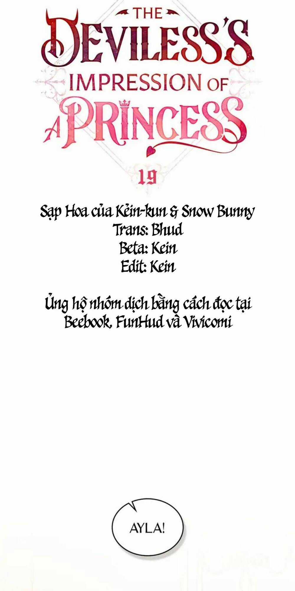 Khi Nữ Quỷ Mạo Danh Công Chúa Chapter 19 trang 12