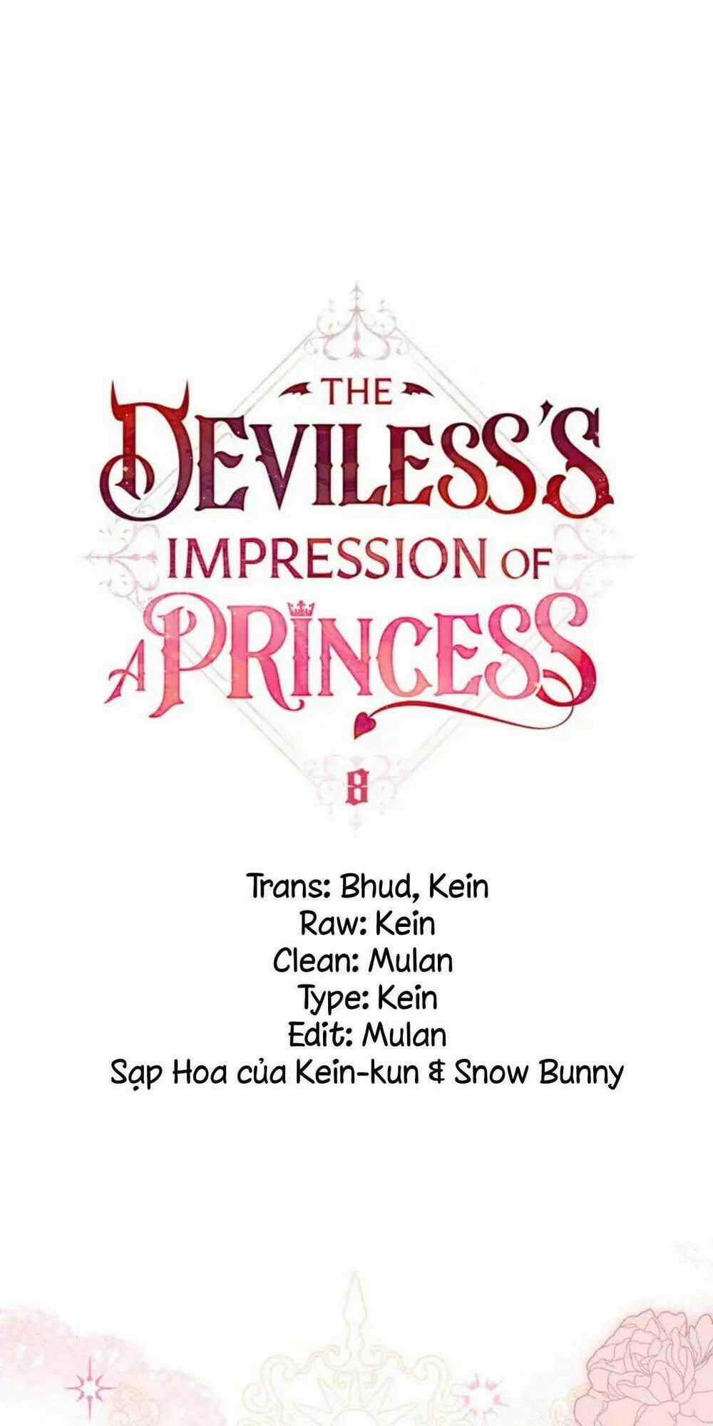 Khi Nữ Quỷ Mạo Danh Công Chúa Chapter 8 trang 12