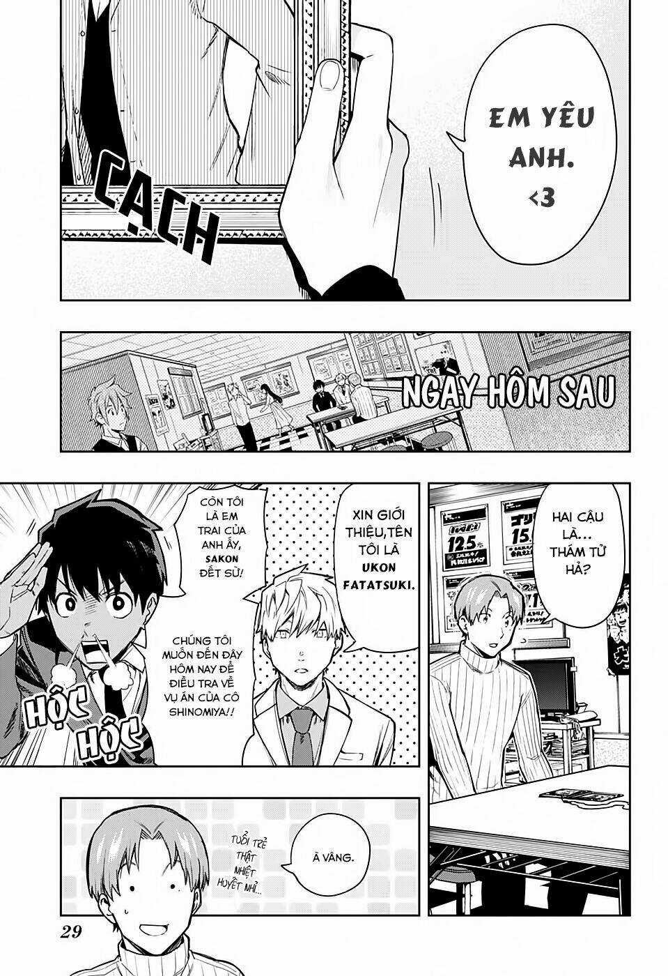 Khi Thám Tử Còn Đáng Sợ Hơn Cả Tội Phạm Chapter 1 trang 7