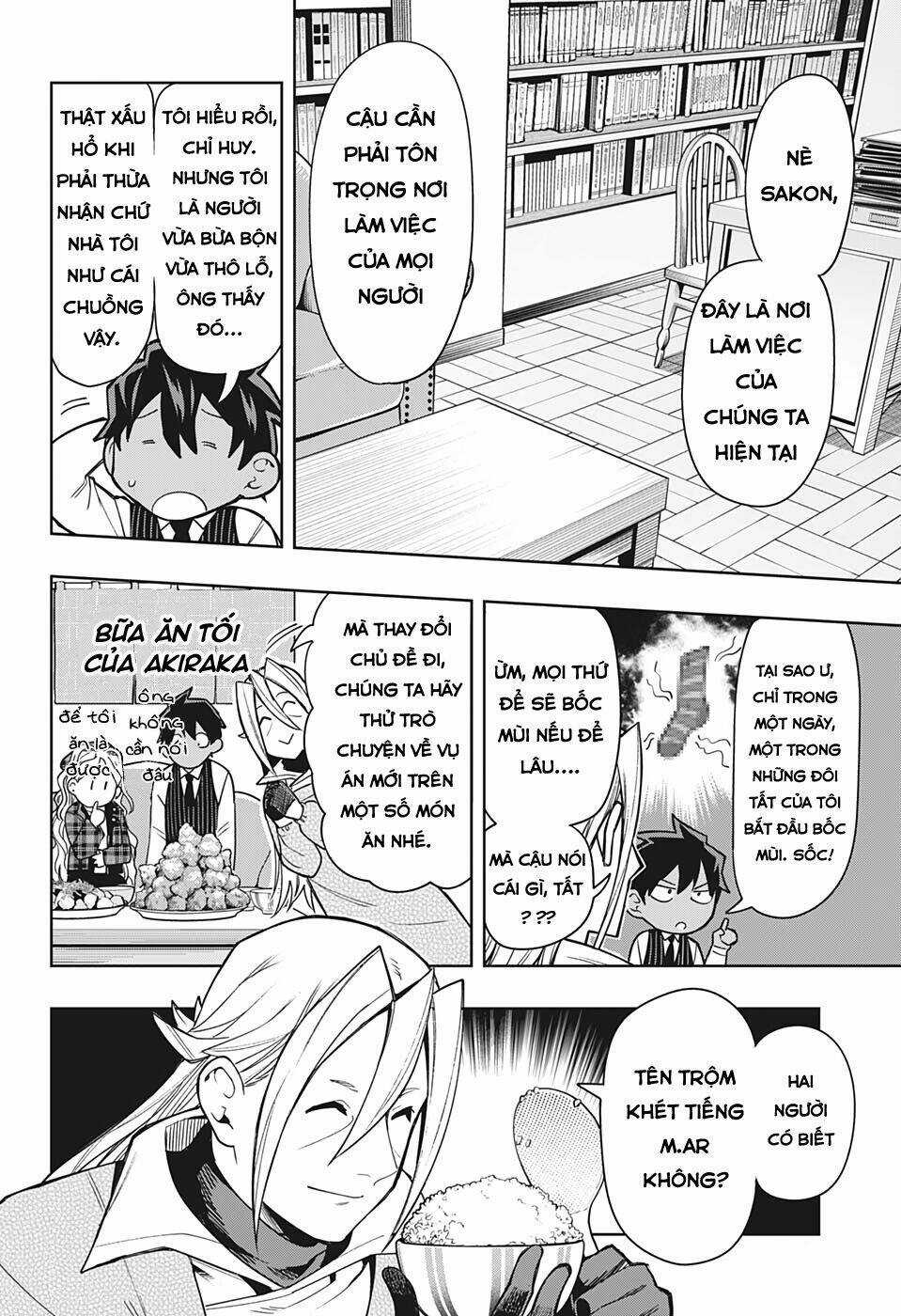 Khi Thám Tử Còn Đáng Sợ Hơn Cả Tội Phạm Chapter 12 trang 8