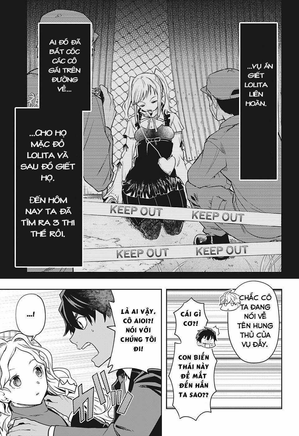 Khi Thám Tử Còn Đáng Sợ Hơn Cả Tội Phạm Chapter 2 trang 9