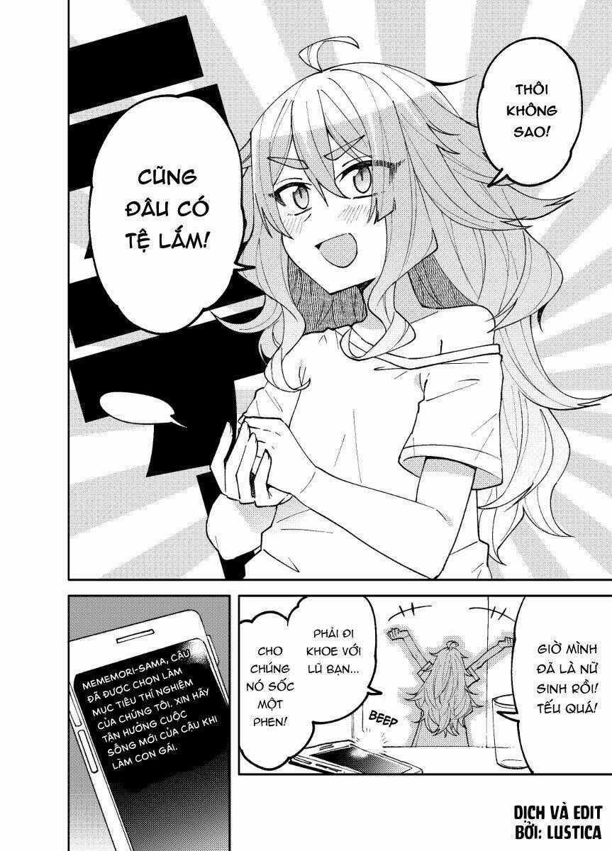 Khi Thức Dậy, Tôi Đã Biến Thành Con Gái. Chapter 1 trang 5