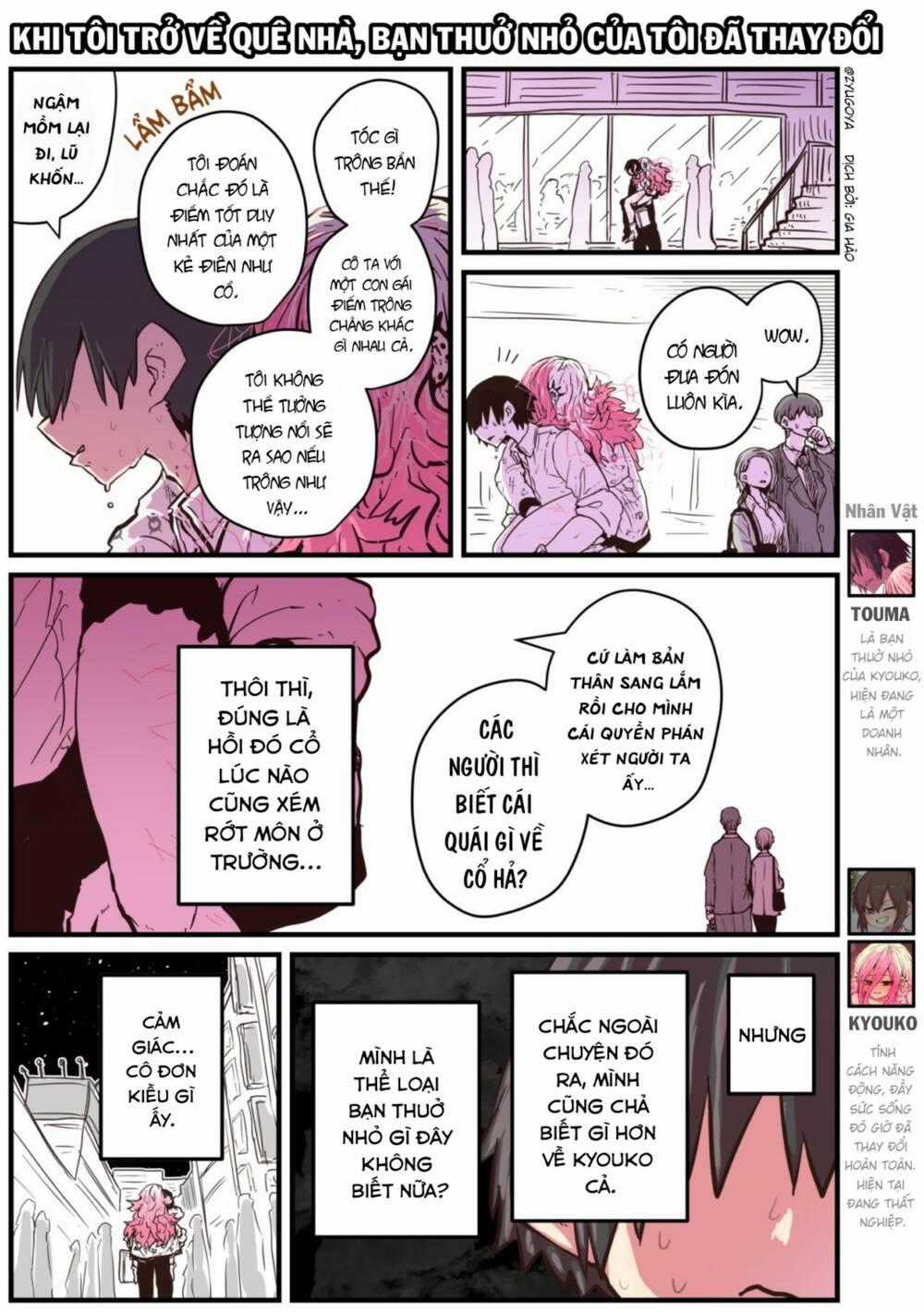 Khi Tôi Trở Về Quê Nhà, Bạn Thuở Nhỏ Của Tôi Đã Thay Đổi Chapter 14 trang 0