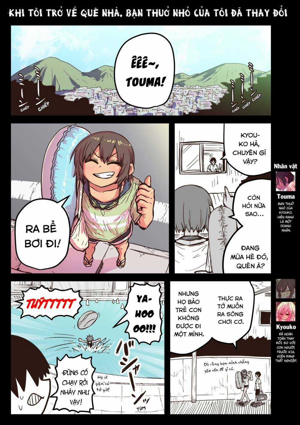 Khi Tôi Trở Về Quê Nhà, Bạn Thuở Nhỏ Của Tôi Đã Thay Đổi Chapter 16 trang 0