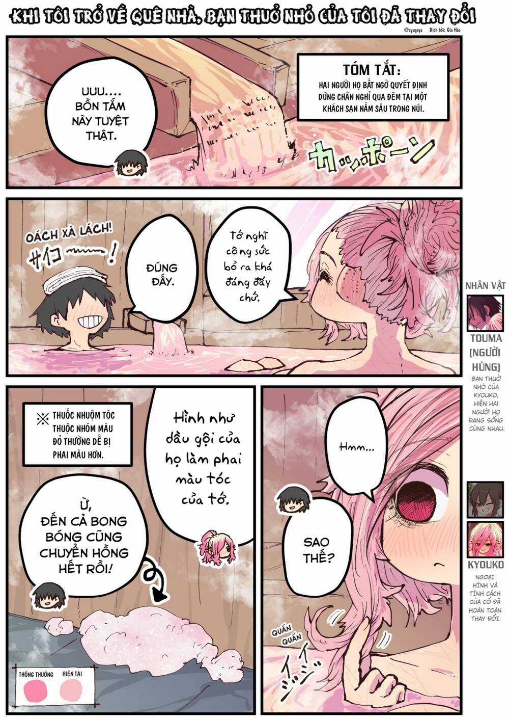 Khi Tôi Trở Về Quê Nhà, Bạn Thuở Nhỏ Của Tôi Đã Thay Đổi Chapter 37 trang 0