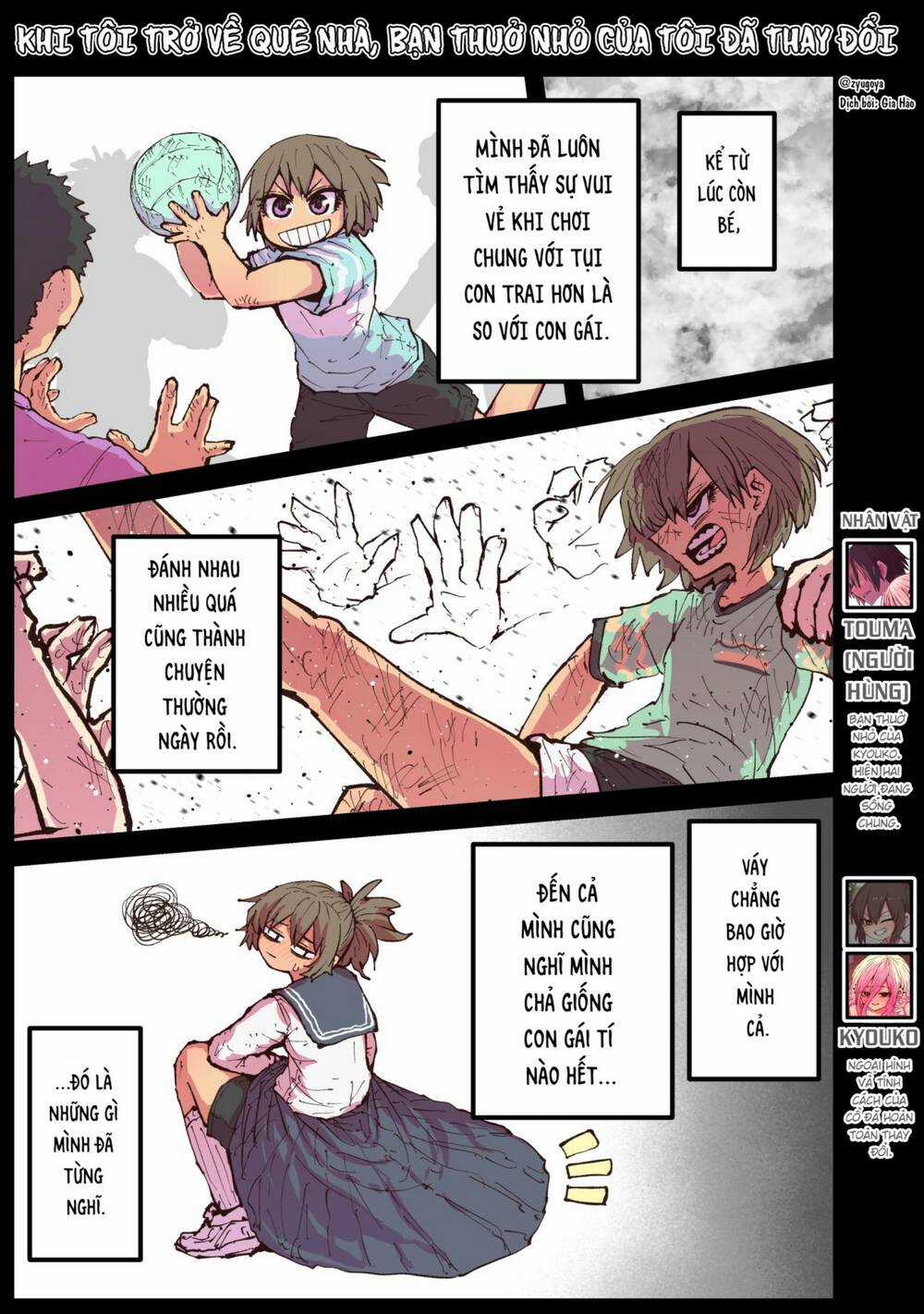 Khi Tôi Trở Về Quê Nhà, Bạn Thuở Nhỏ Của Tôi Đã Thay Đổi Chapter 41 trang 0