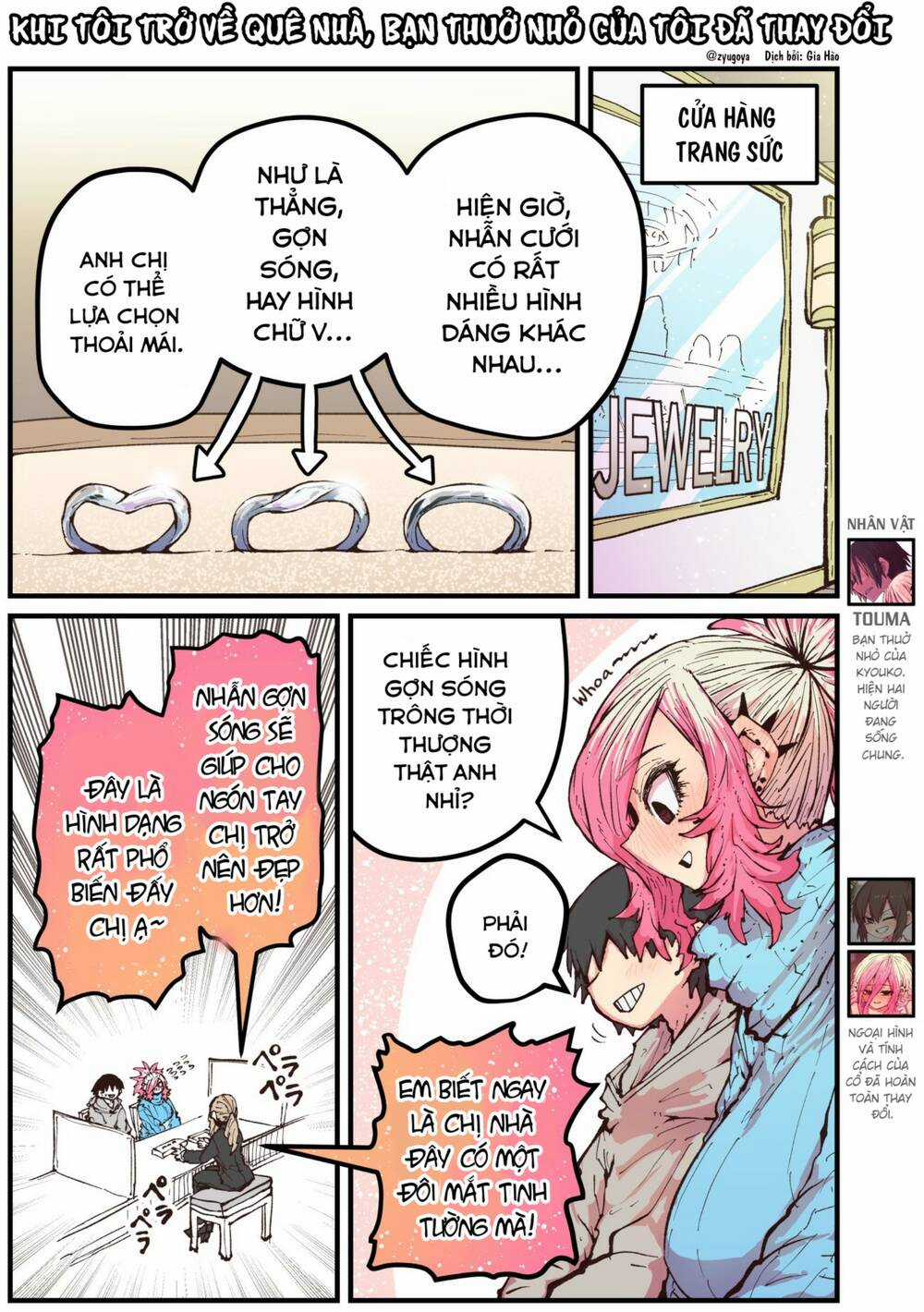 Khi Tôi Trở Về Quê Nhà, Bạn Thuở Nhỏ Của Tôi Đã Thay Đổi Chapter 42 trang 0