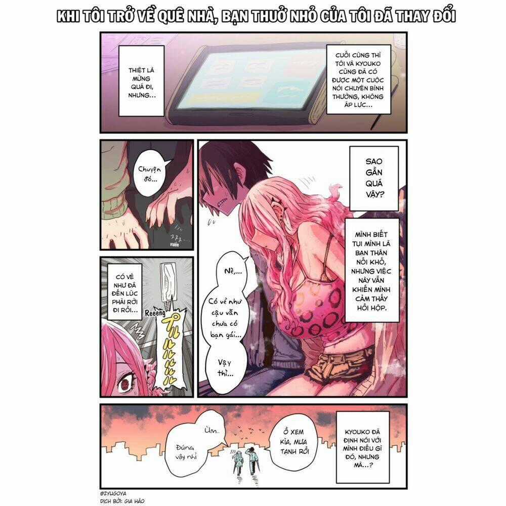 Khi Tôi Trở Về Quê Nhà, Bạn Thuở Nhỏ Của Tôi Đã Thay Đổi Chapter 8 trang 0