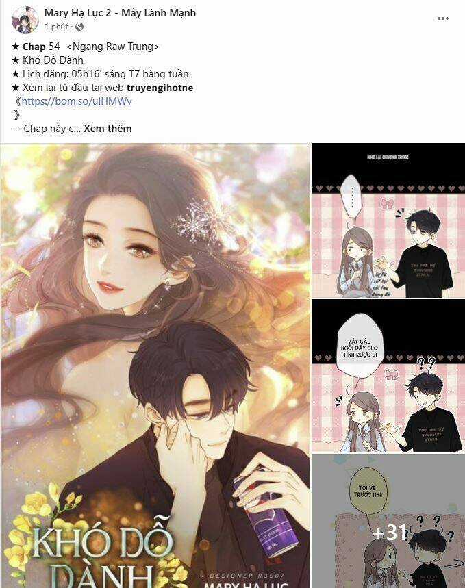 Khó Dỗ Dành Chapter 54.1 trang 1