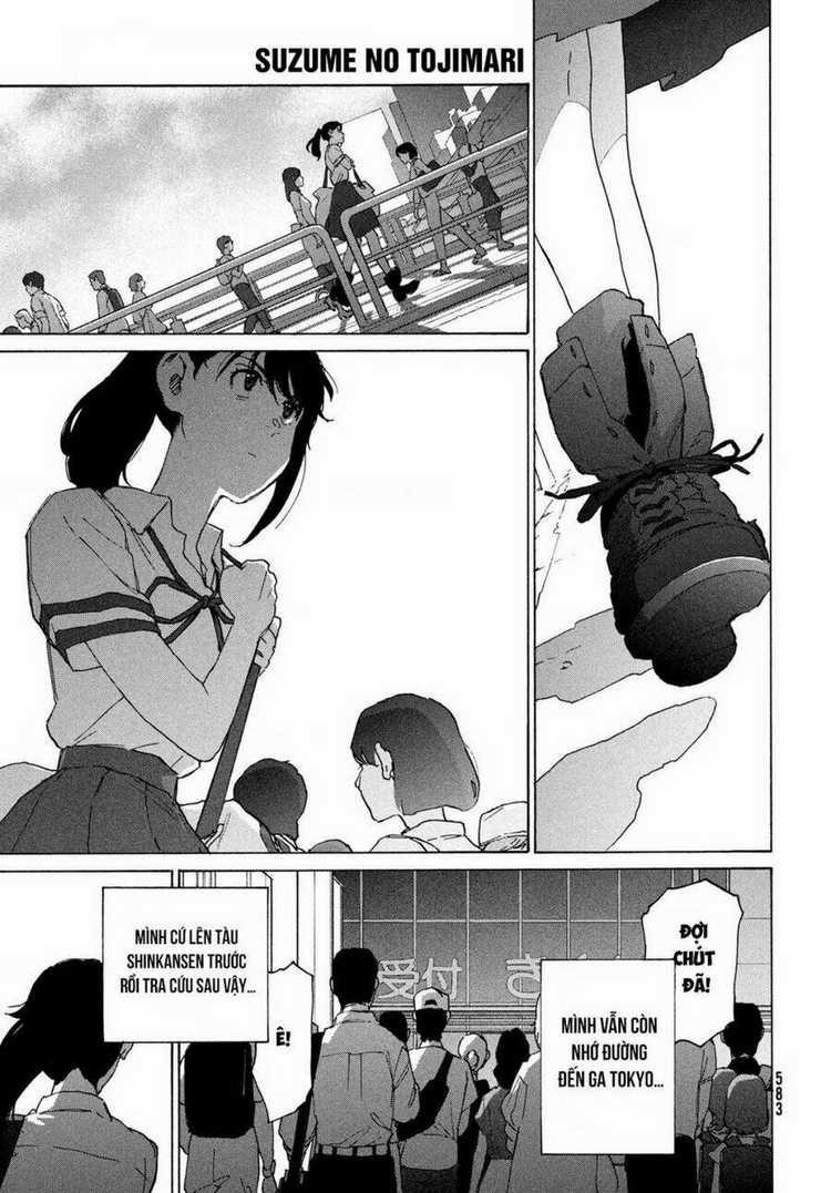 Khóa Chặt Cửa Nào Suzume Chapter 11 trang 23