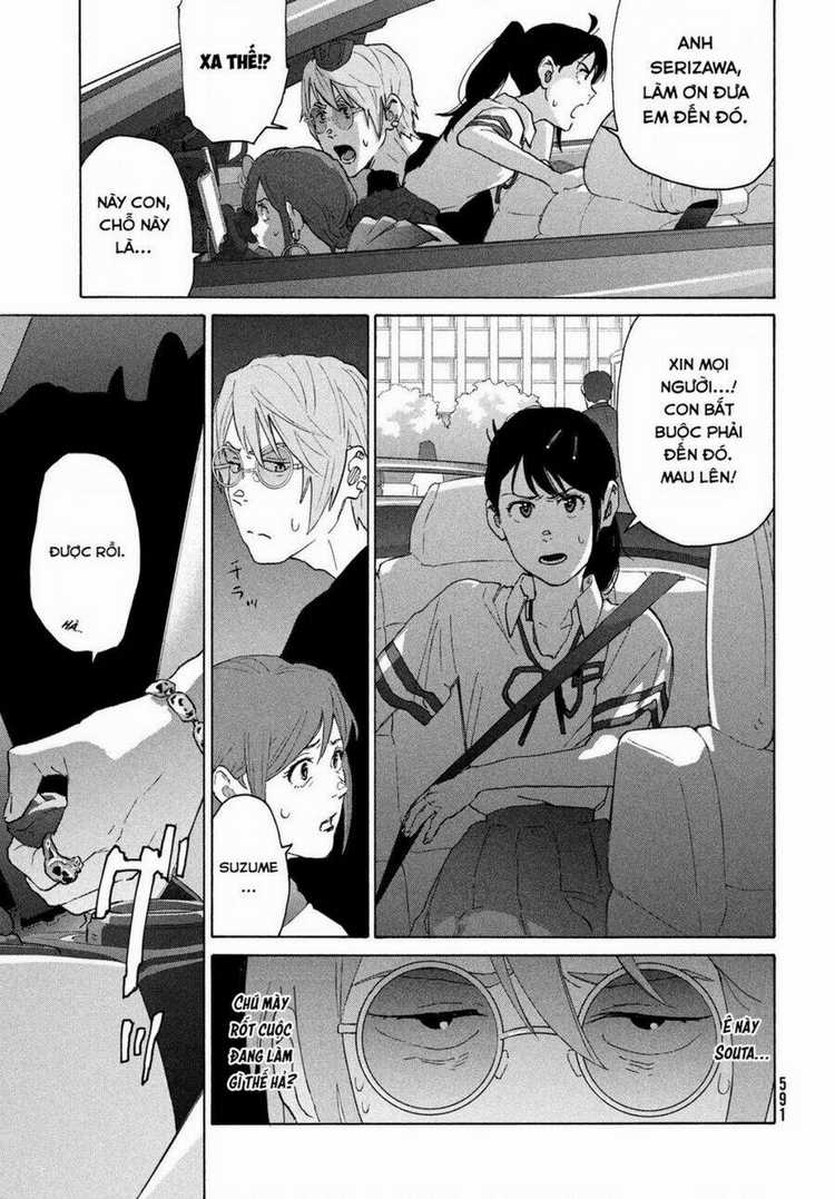 Khóa Chặt Cửa Nào Suzume Chapter 11 trang 31