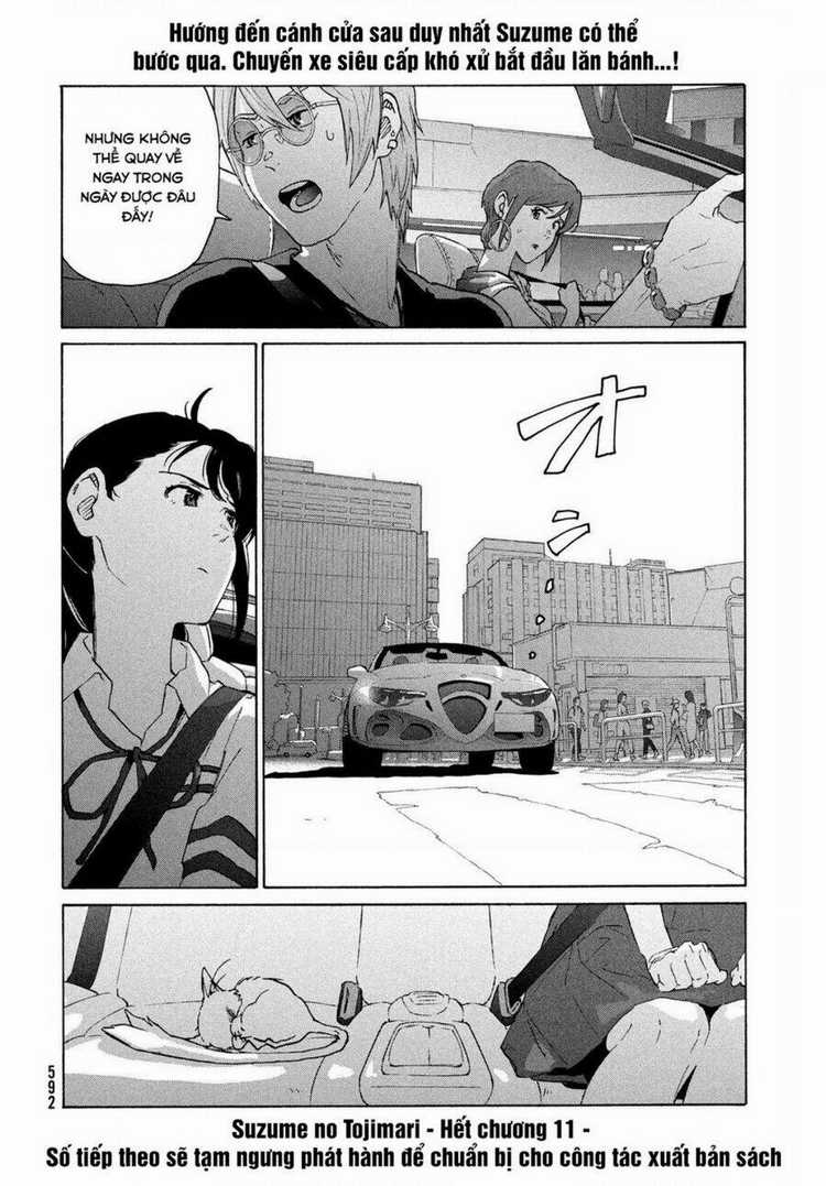 Khóa Chặt Cửa Nào Suzume Chapter 11 trang 32