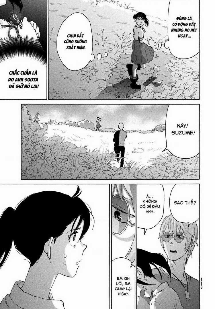 Khóa Chặt Cửa Nào Suzume Chapter 12 trang 13