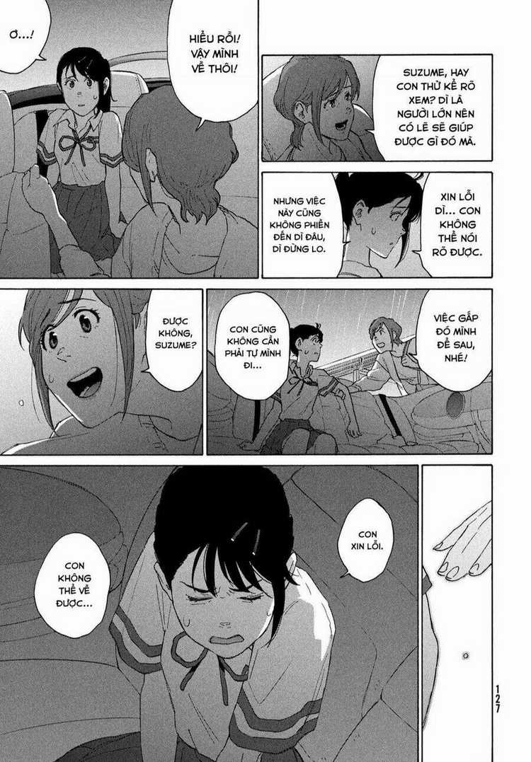 Khóa Chặt Cửa Nào Suzume Chapter 12 trang 27