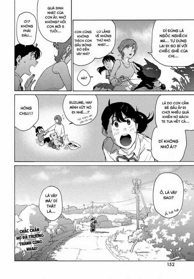Khóa Chặt Cửa Nào Suzume Chapter 12 trang 51