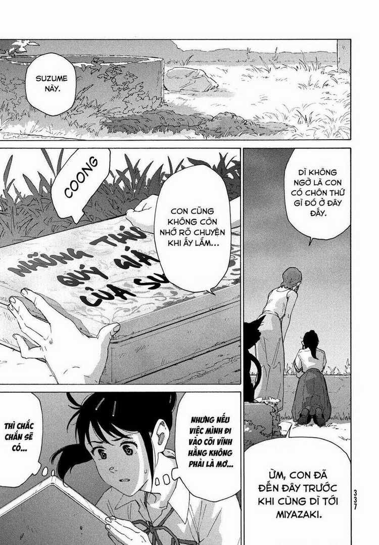 Khóa Chặt Cửa Nào Suzume Chapter 13 trang 7