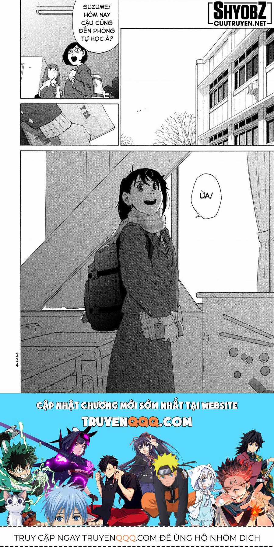 Khóa Chặt Cửa Nào Suzume Chapter 15 trang 37