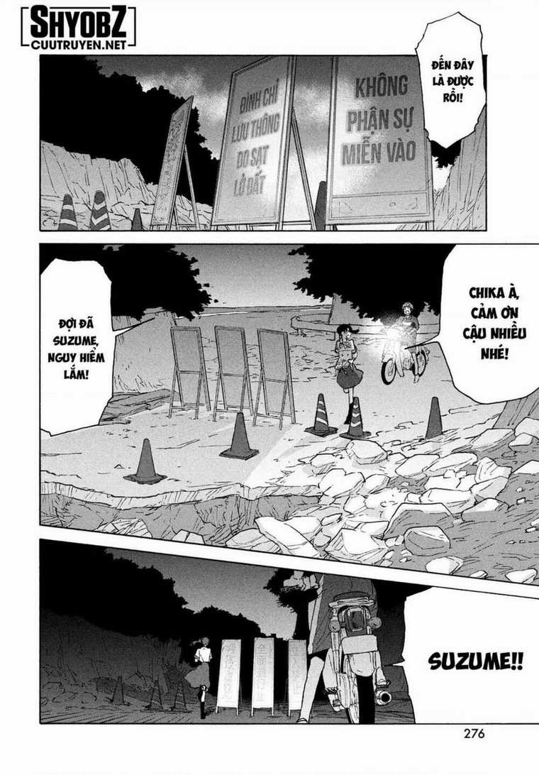 Khóa Chặt Cửa Nào Suzume Chapter 3 trang 11