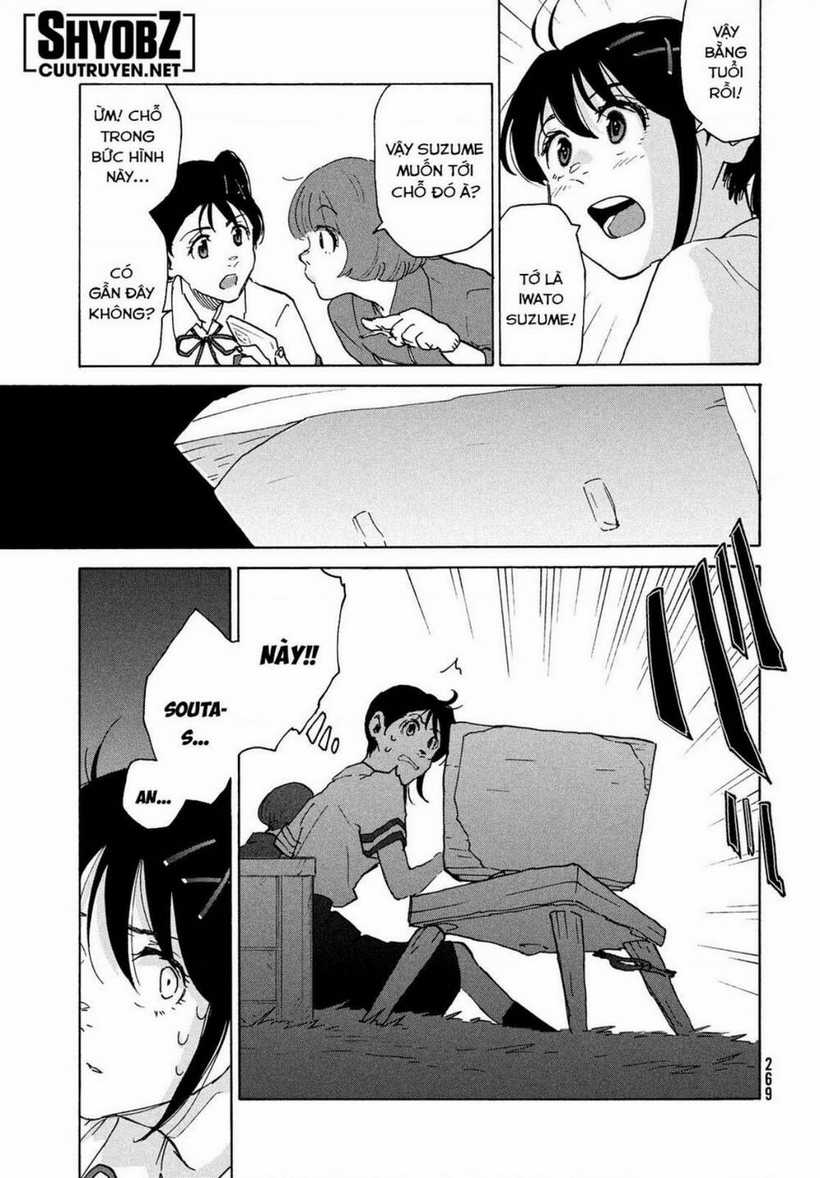 Khóa Chặt Cửa Nào Suzume Chapter 3 trang 5