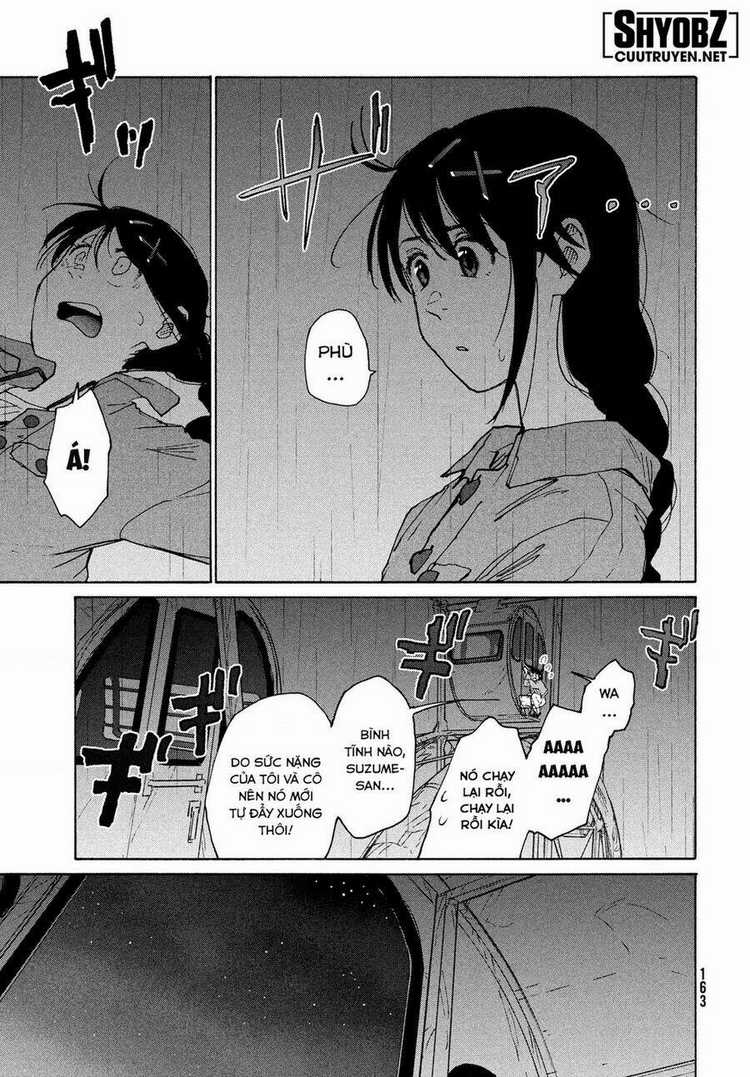 Khóa Chặt Cửa Nào Suzume Chapter 6 trang 35