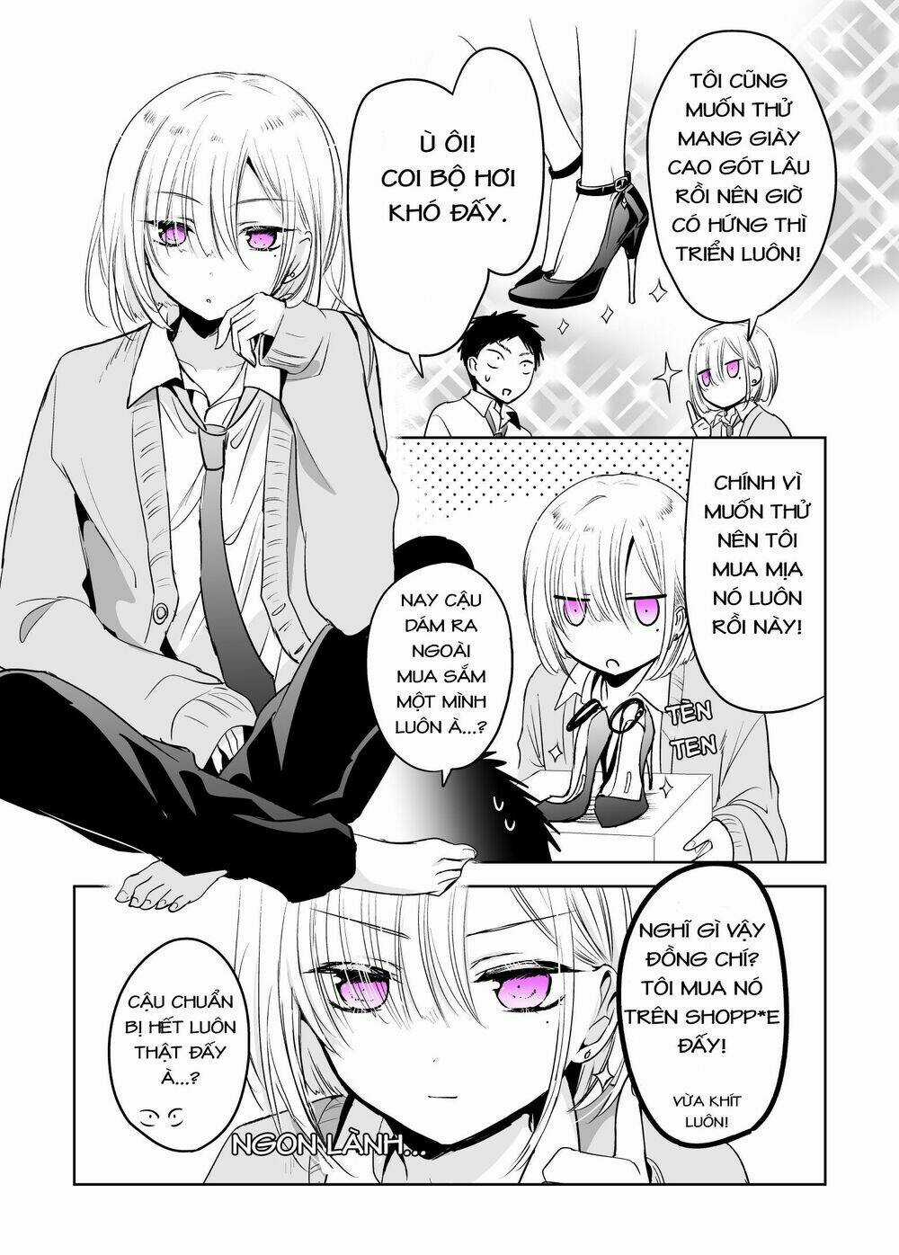 Khoảng Khắc Bạn Tôi (♂) Nói Rằng Cậu Ấy Muốn Thử Mặc Váy Chapter 3 trang 3