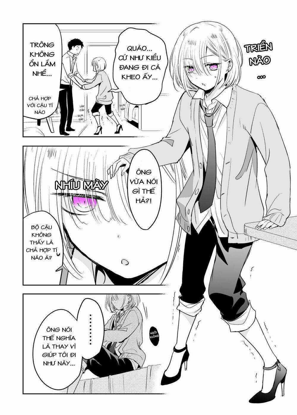 Khoảng Khắc Bạn Tôi (♂) Nói Rằng Cậu Ấy Muốn Thử Mặc Váy Chapter 3 trang 4