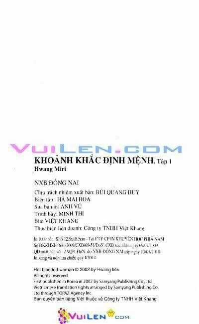 Khoảnh Khắc Định Mệnh Chapter 1 trang 157