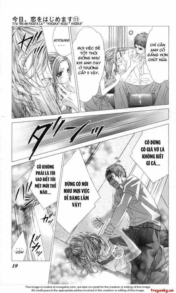 Khởi Đầu Tình Yêu Chapter 11 trang 16