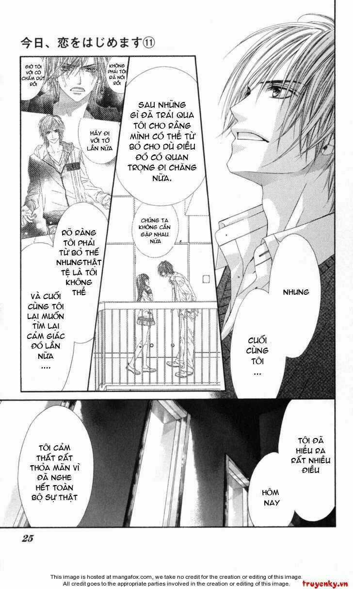 Khởi Đầu Tình Yêu Chapter 11 trang 22