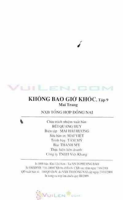 Không Bao Giờ Khóc Chapter 9 trang 167