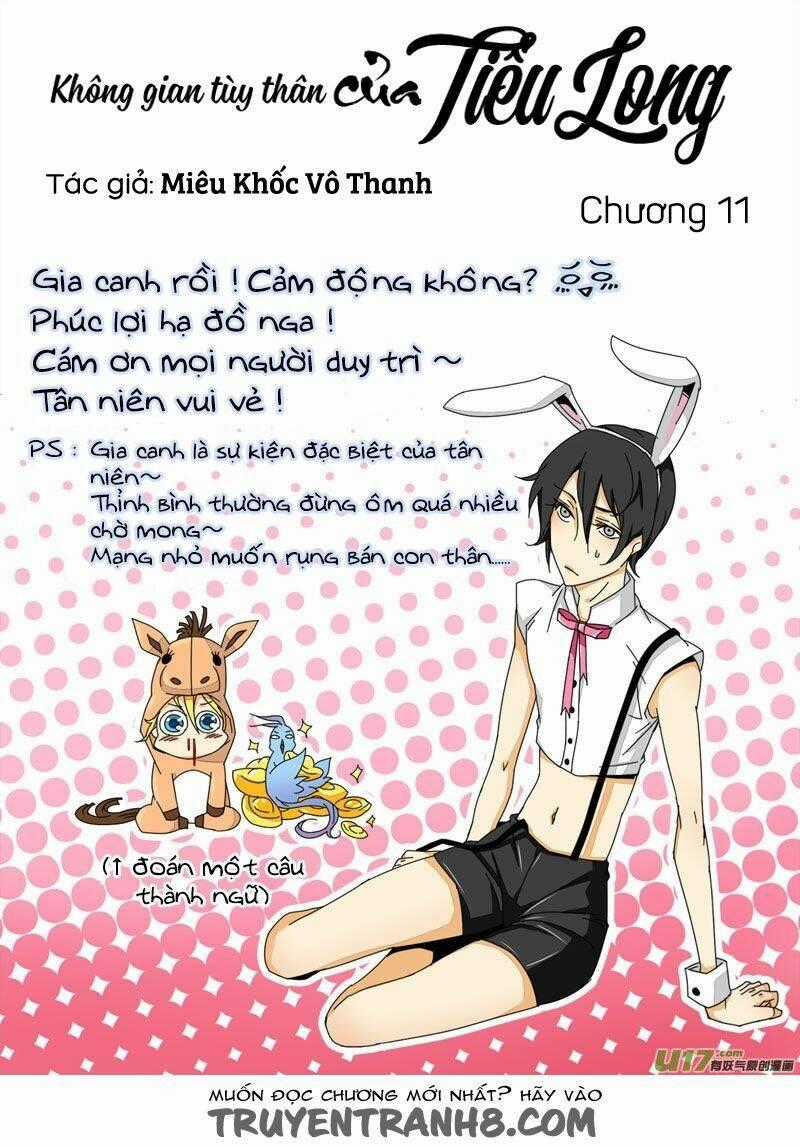 Không Gian Tùy Thân Của Tiểu Long Chapter 11 trang 1