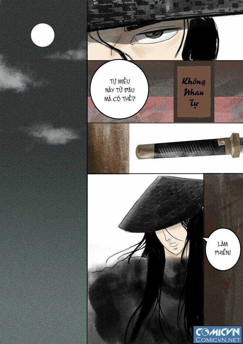 Không Nhan Tự Chapter 1 trang 4