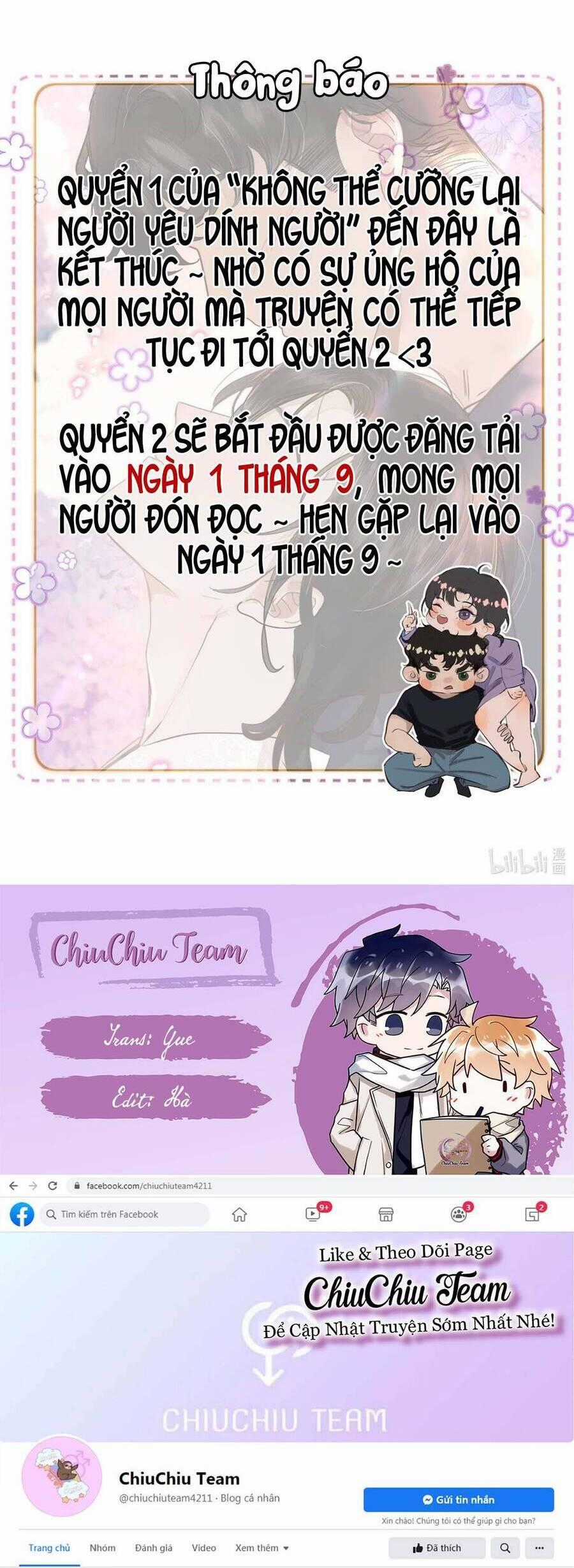 Không Thể Cưỡng Lại Người Yêu Dính Người Chương 20 trang 1
