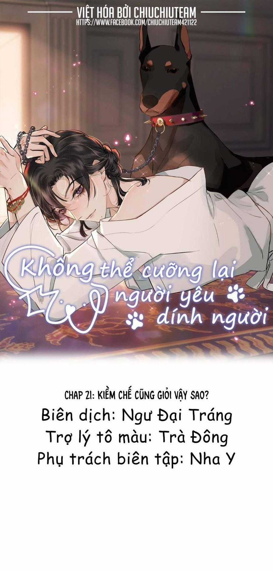 Không Thể Cưỡng Lại Người Yêu Dính Người Chương 21 trang 1