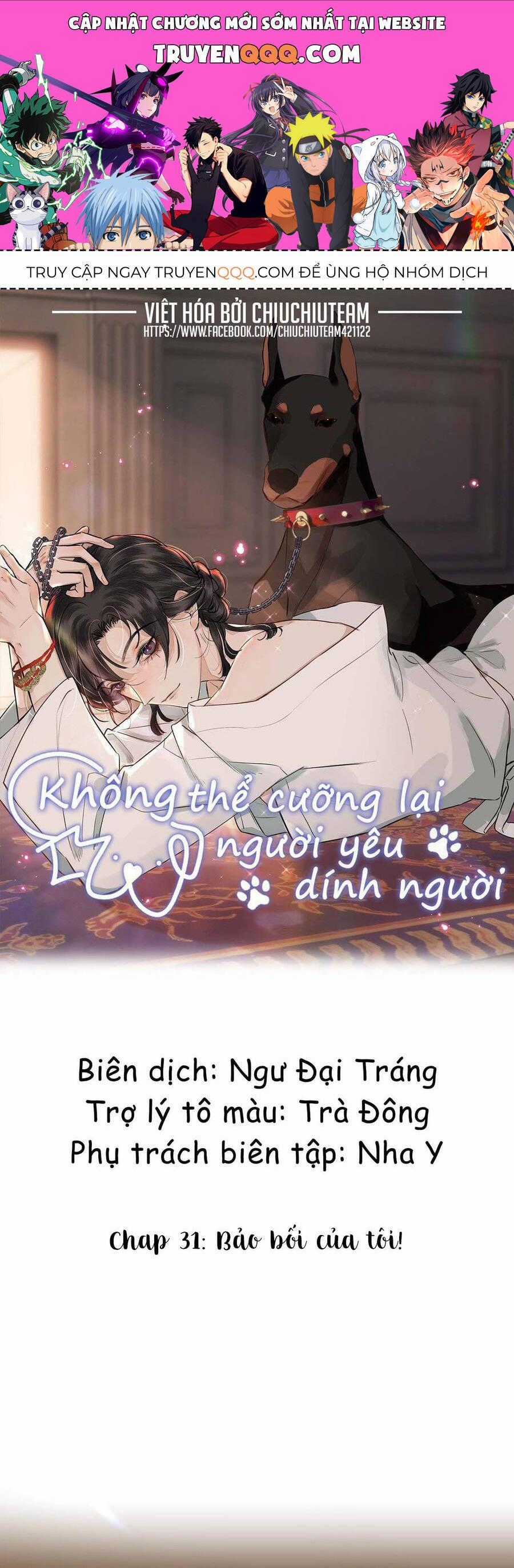 Không Thể Cưỡng Lại Người Yêu Dính Người Chương 31 trang 0