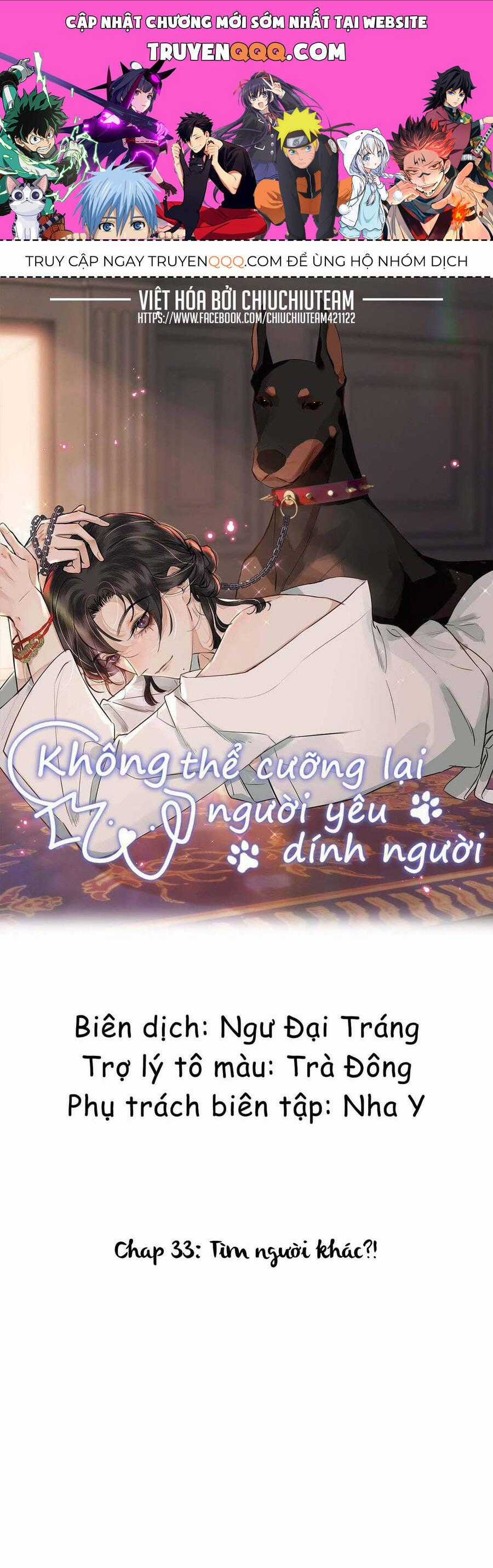 Không Thể Cưỡng Lại Người Yêu Dính Người Chương 33 trang 0