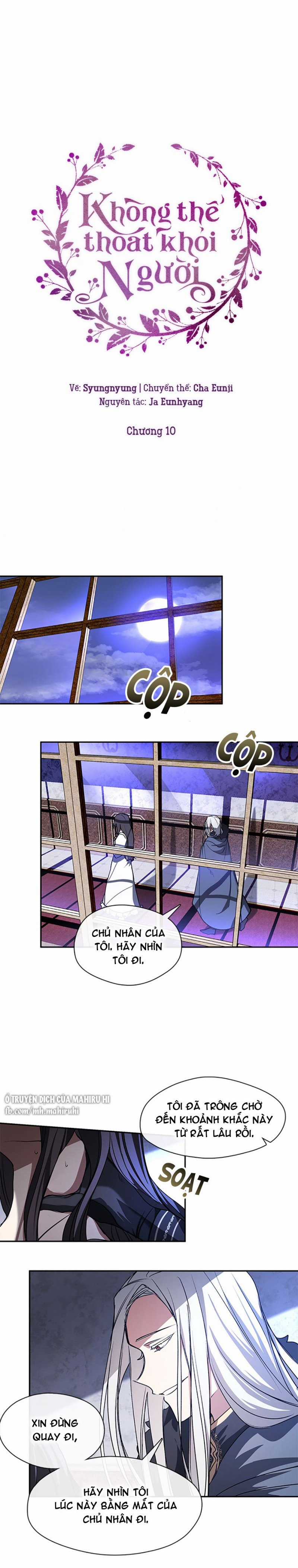 Không Thể Thoát Khỏi Người Chapter 10.5 trang 2