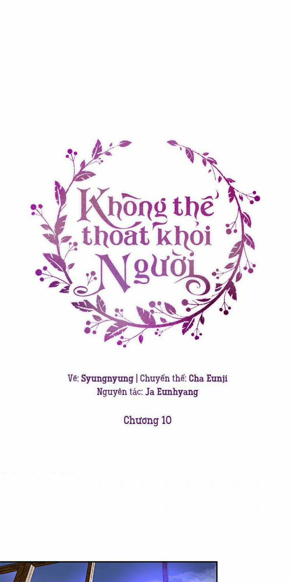 Không Thể Thoát Khỏi Người Chapter 10 trang 39