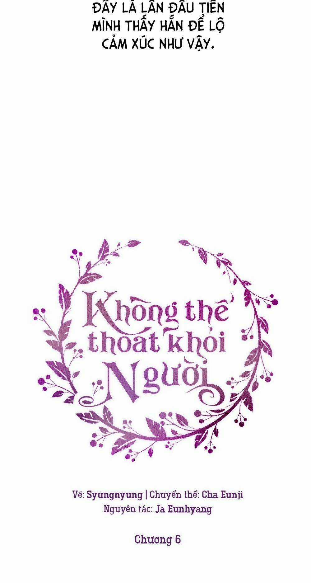 Không Thể Thoát Khỏi Người Chapter 6 trang 27
