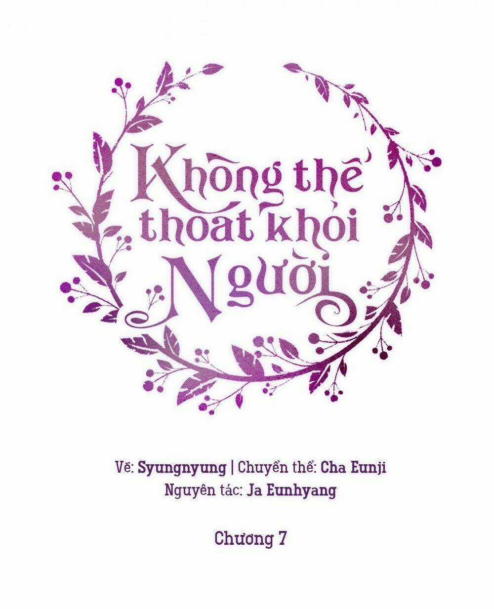 Không Thể Thoát Khỏi Người Chapter 7 trang 46