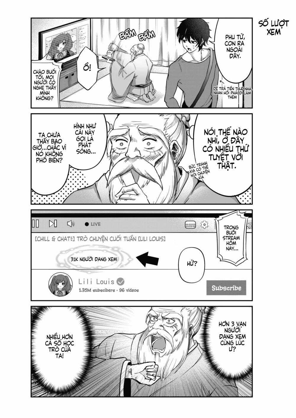 Khổng Tử Làm Vtuber Chapter 1 trang 7