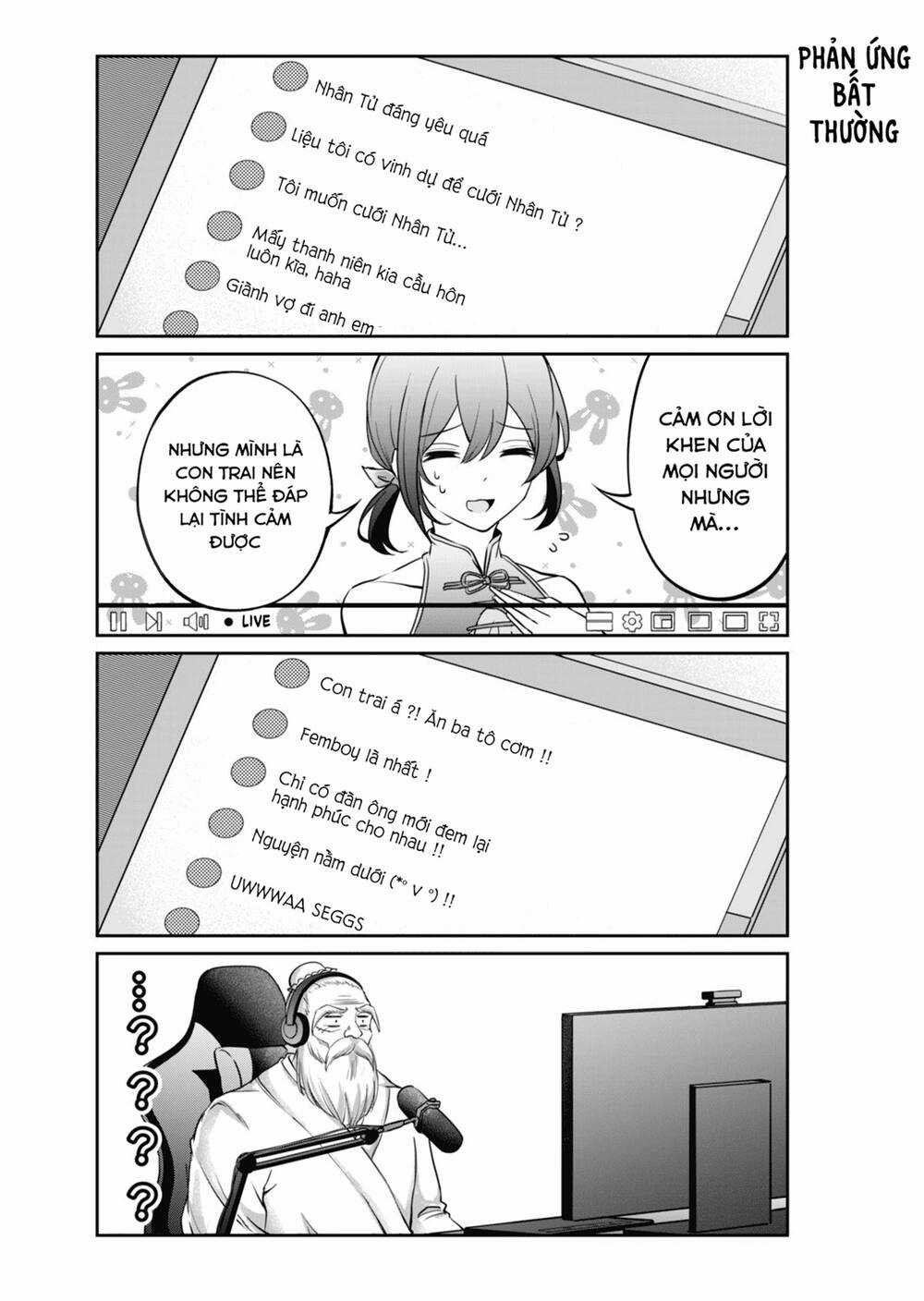 Khổng Tử Làm Vtuber Chapter 2 trang 12