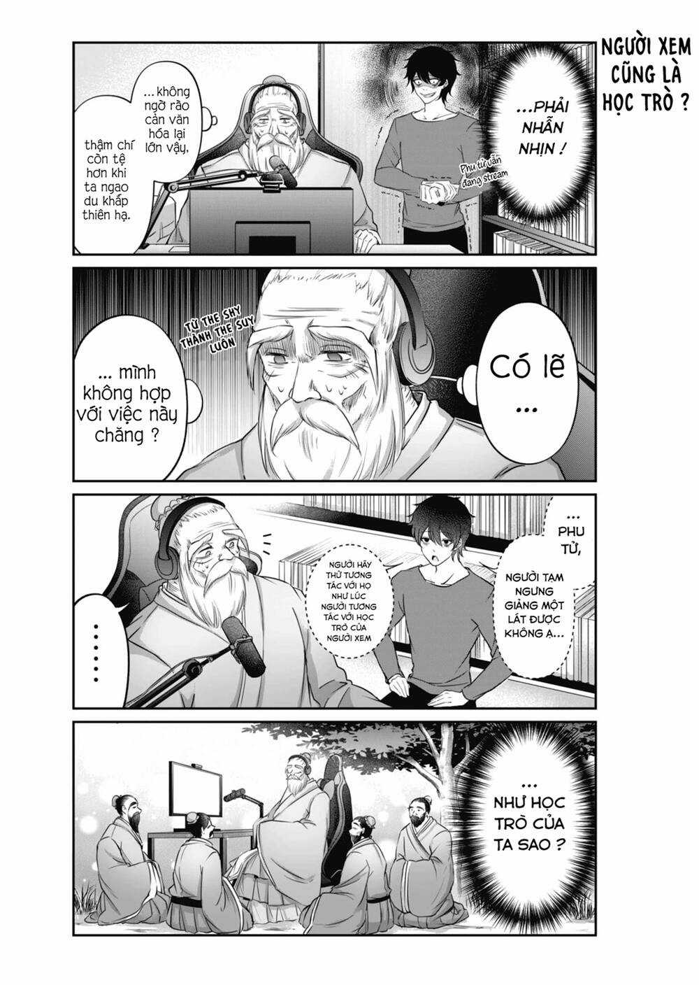 Khổng Tử Làm Vtuber Chapter 2 trang 7