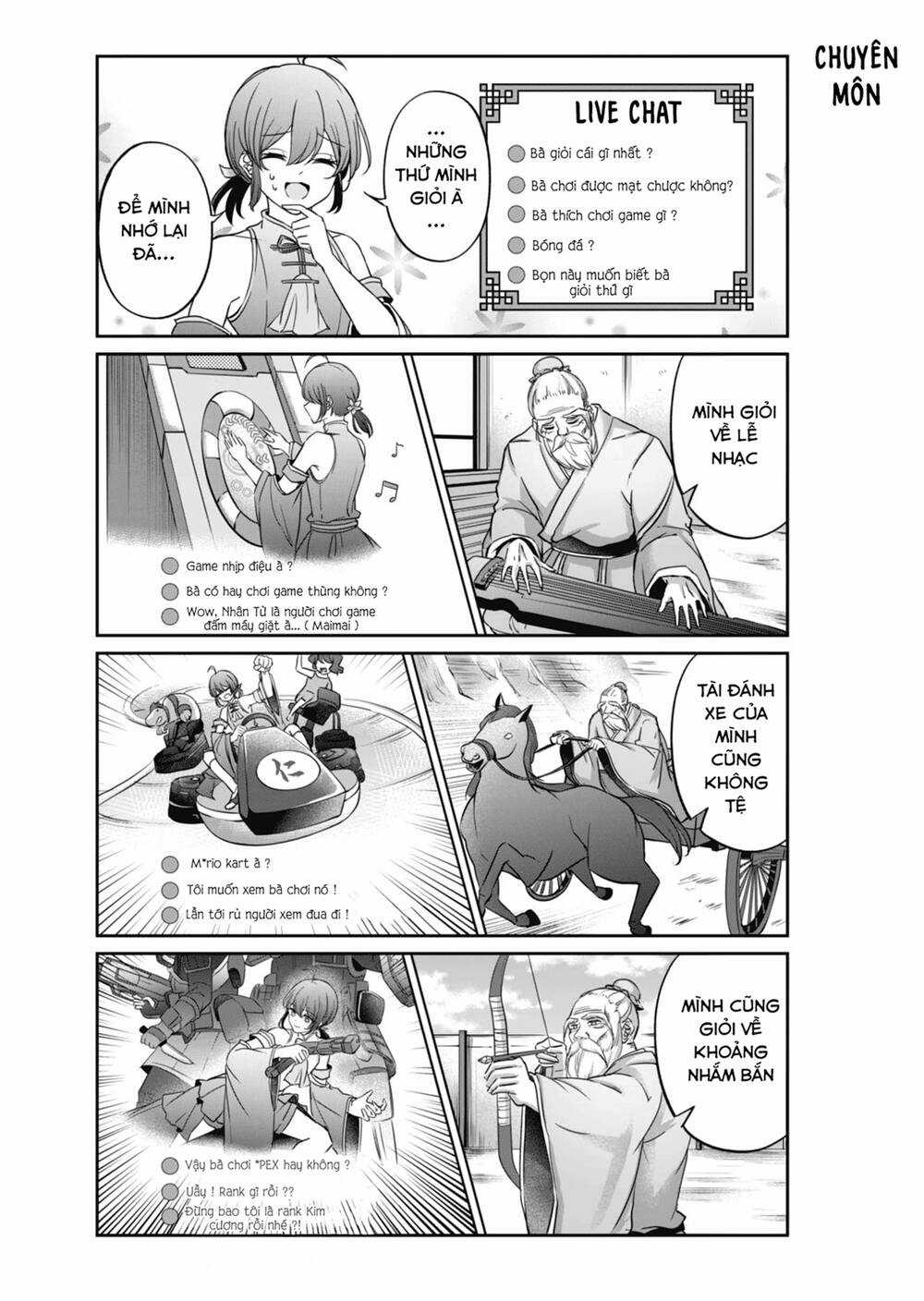 Khổng Tử Làm Vtuber Chapter 2 trang 9