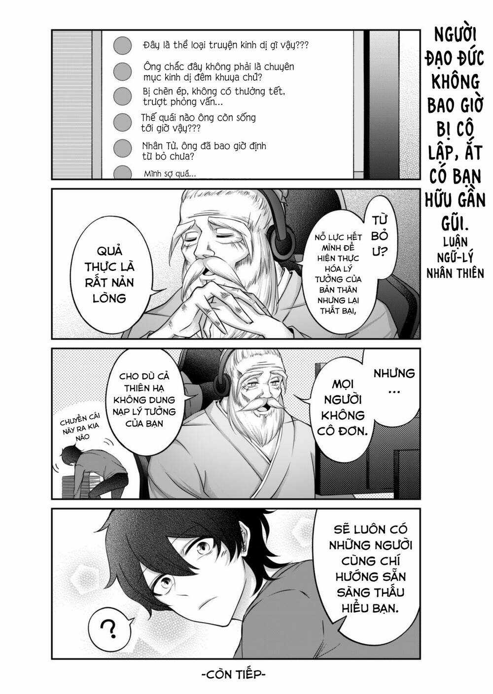 Khổng Tử Làm Vtuber Chapter 3 trang 14