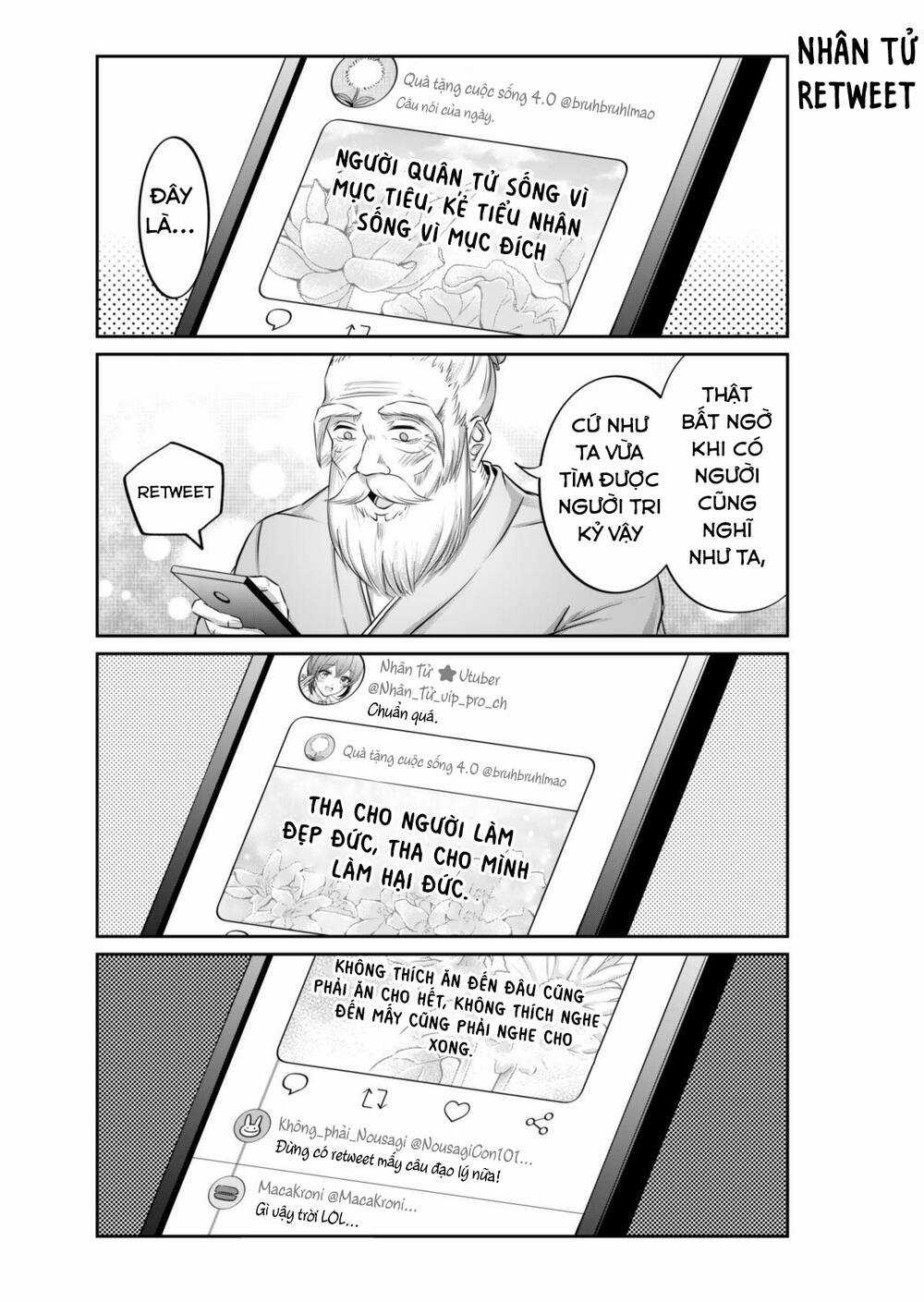 Khổng Tử Làm Vtuber Chapter 3 trang 4