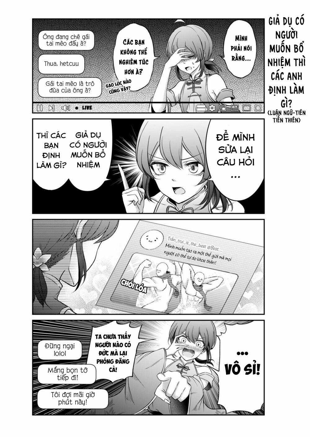 Khổng Tử Làm Vtuber Chapter 3 trang 8