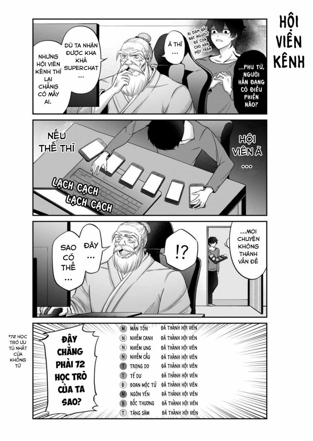 Khổng Tử Làm Vtuber Chapter 4 trang 6